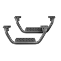 Picture of Go Rhino Dominator Extreme D6 SideSteps - Tex Blk - 4in Drop Down Steps (Pair)