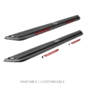 Picture of Go Rhino Dominator Extreme DS Sliders - Tex Blk - 52in