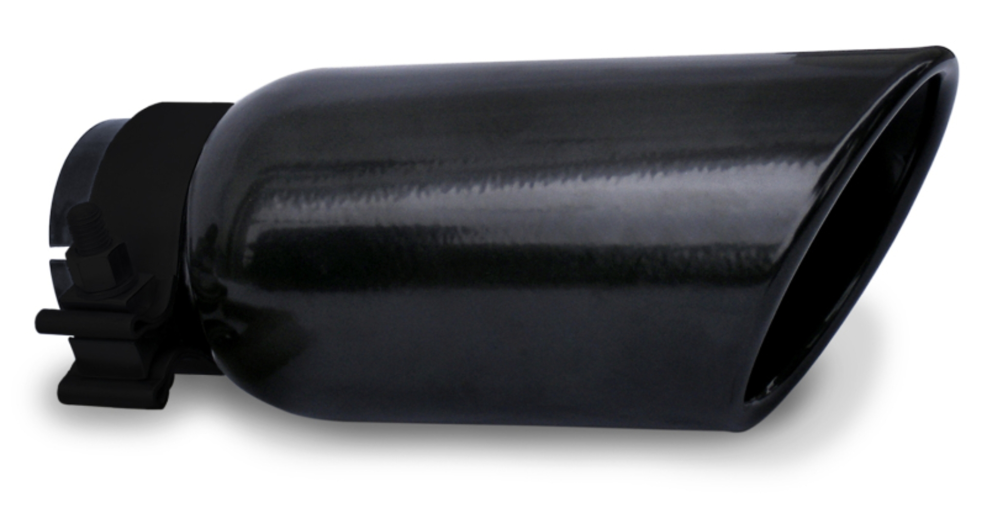 Picture of Go Rhino Exhaust Tip - Black - ID 2in x L 6in x OD 3in