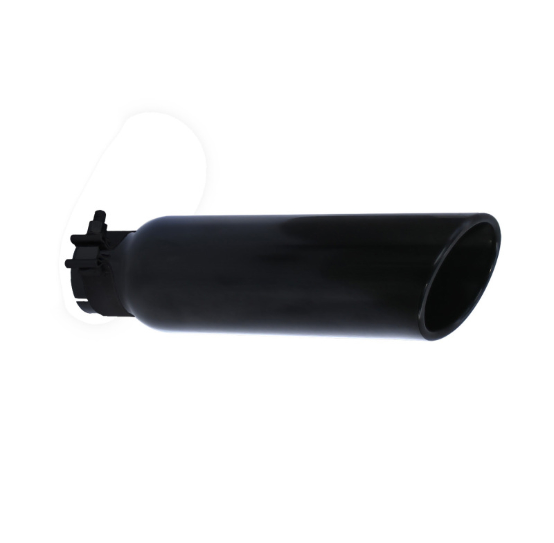 Picture of Go Rhino Exhaust Tip - Black - ID 3 1/2in x L 14in x OD 5in