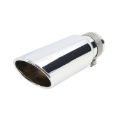 Picture of Go Rhino Exhaust Tip - Chrome - ID 3 1/2in x L 14in x OD 5in