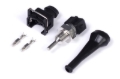 Picture of Haltech Oil Temperature Sensor High Range 150 Deg C 1/8 NPT Thread w/Bosch EV1 Plug & Pins
