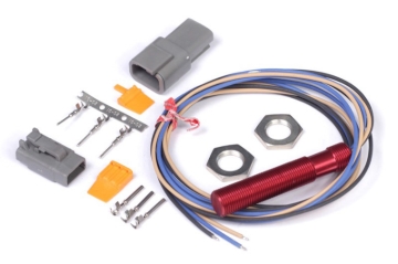 Picture of Haltech Red Single Channel Hall Effect Sensor M12x1.0 (Wheel Speed/Crank/Cam)