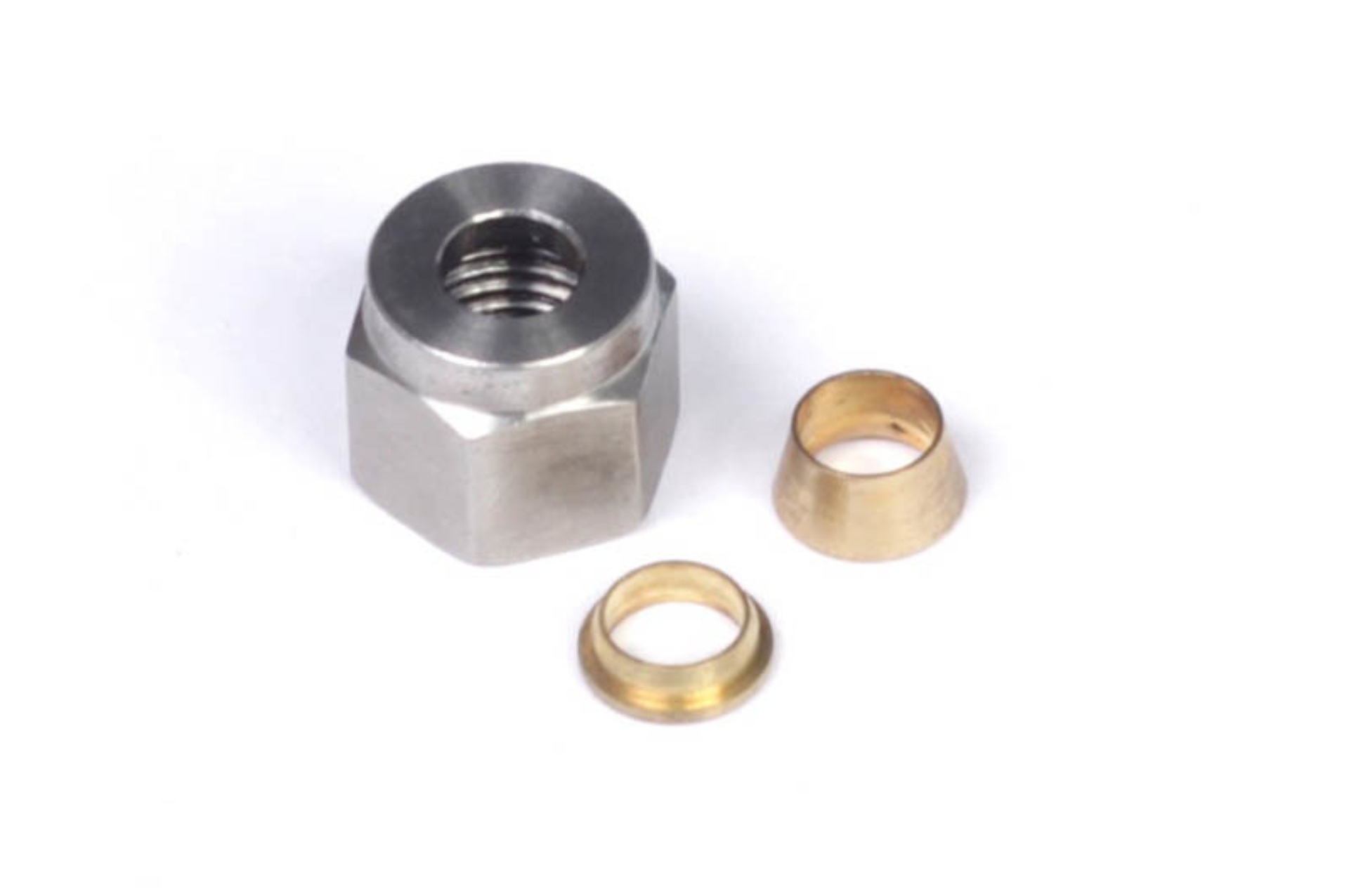 Picture of Haltech 1/4in Nut & Brass Ferrule
