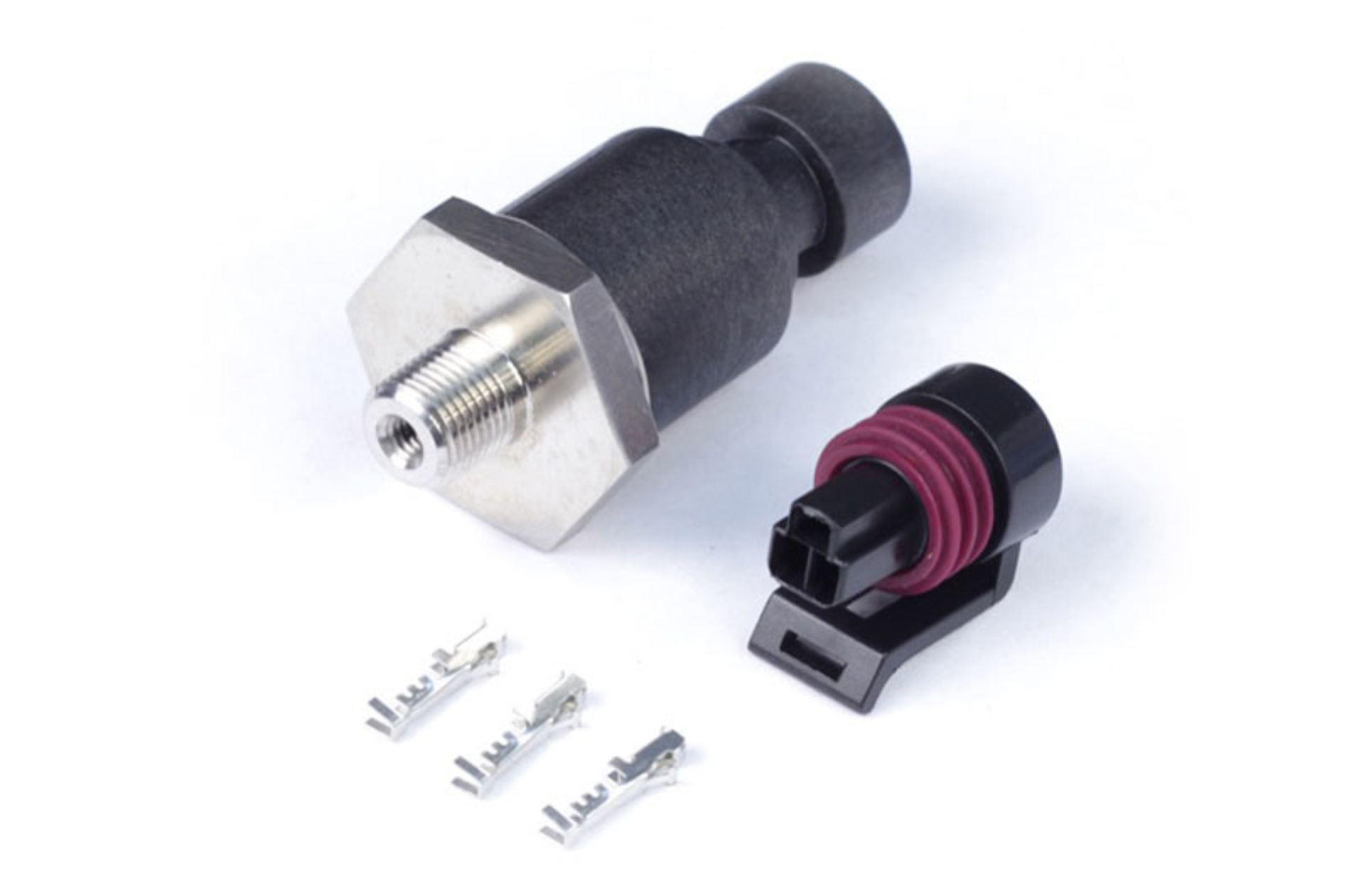Picture of Haltech 2000 PSI Honeywell Brake/Nitrous Pressure Sensor 1/8 NPT w/Plug & Pins