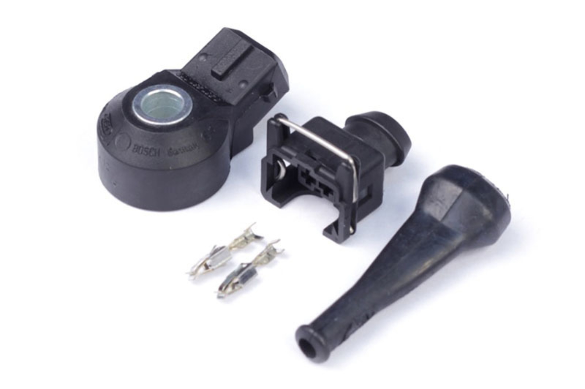 Picture of Haltech Genuine Bosch Knock Sensor 8mm (5/16in) Mounting Bolt w/Plug & Pins