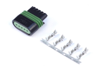 Picture of Haltech High Output IGN-1A Inductive Coil (w/Built-In Ignitor) w/Plug & Pins