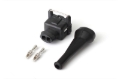 Picture of Haltech Bosch EV1 (Square) 2 Pin Junior Timer Female Connector Plug & Pins