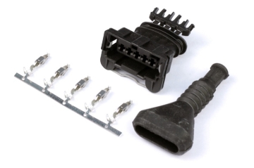 Picture of Haltech Bosch 5 Pin Junior Timer Female Connector Plug & Pins