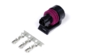 Picture of Haltech Delphi 3 Pin Pressure Sensor Connector Plug & Pins