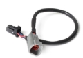 Picture of Haltech 3in CAN Adaptor Cable DTM-4 Female Receptacle/Socket to 8 Pin Black Tyco