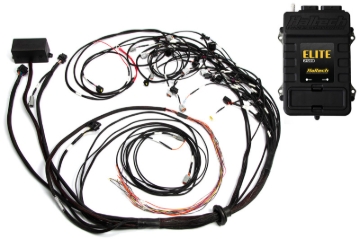 Picture of Haltech Elite 2500 Terminated Harness ECU Kit w/OE Injector Connectors