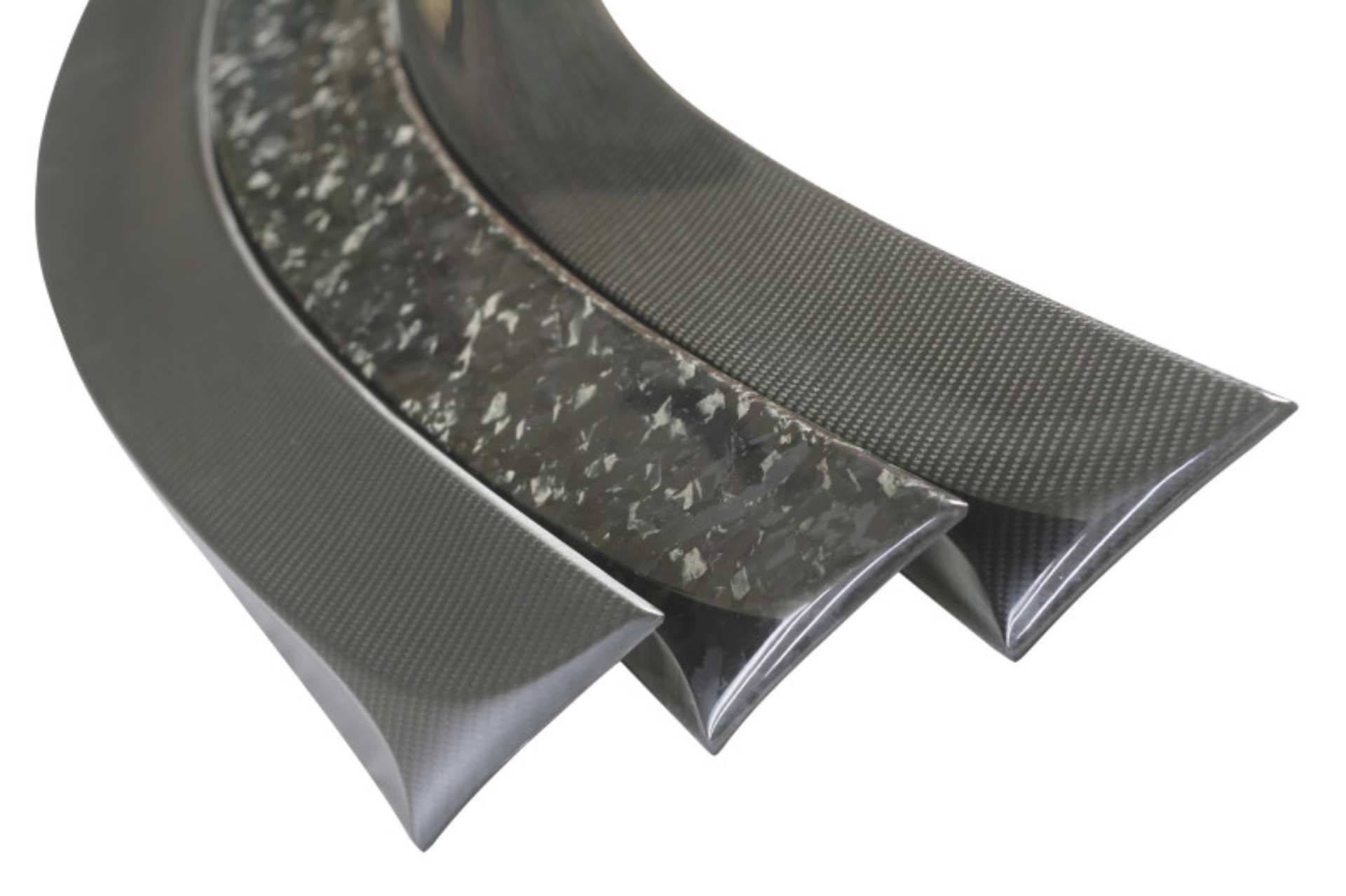 Picture of MXP 2012+ Tesla Model S Wet Carbon Trunk Spoiler