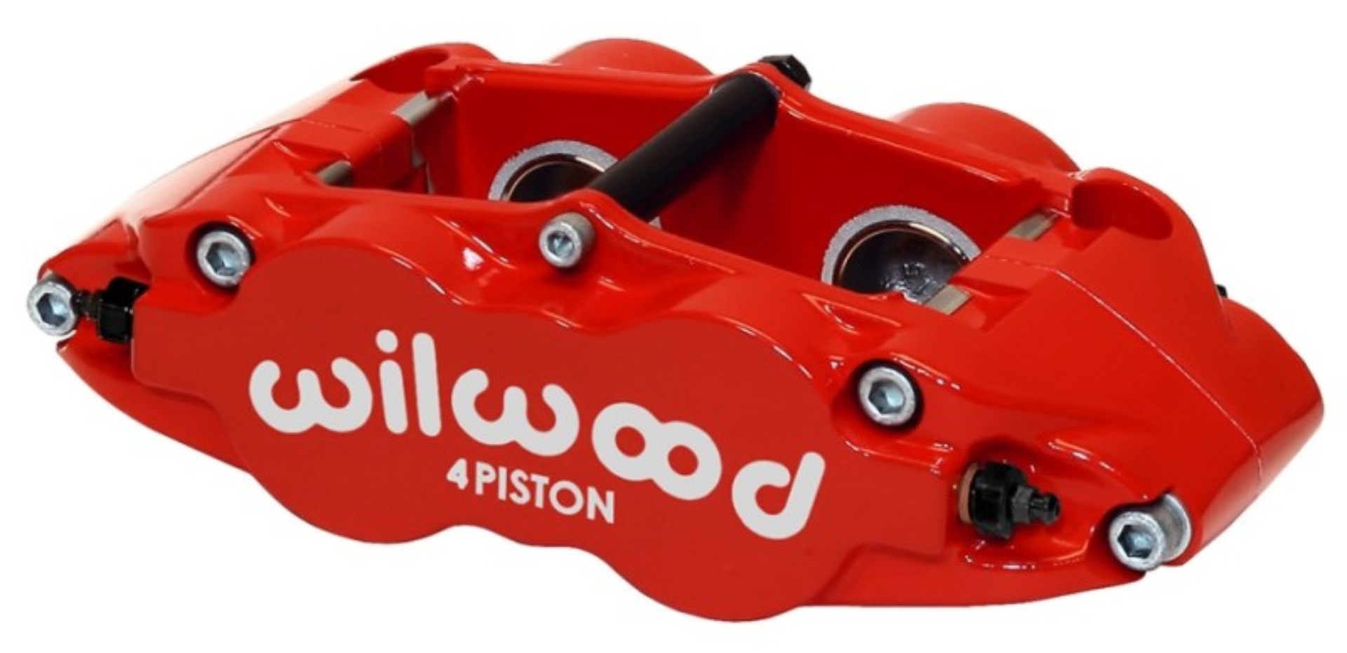 Picture of Wilwood Caliper-Narrow Superlite 4R - Red 1.12/1.12in Pistons 0.81in Disc