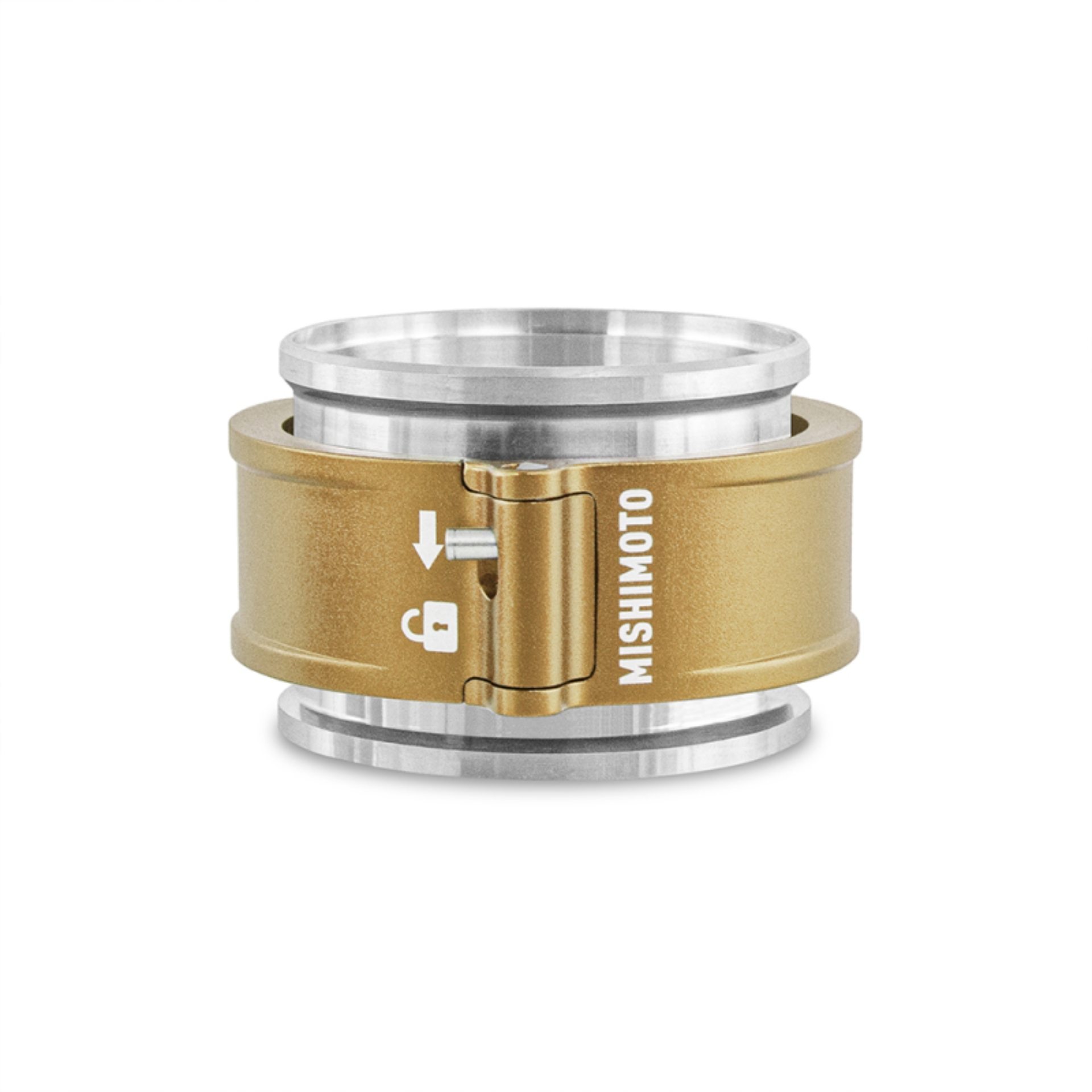 Picture of Mishimoto 2.5in Quick Release Clamp Assembly - Gold
