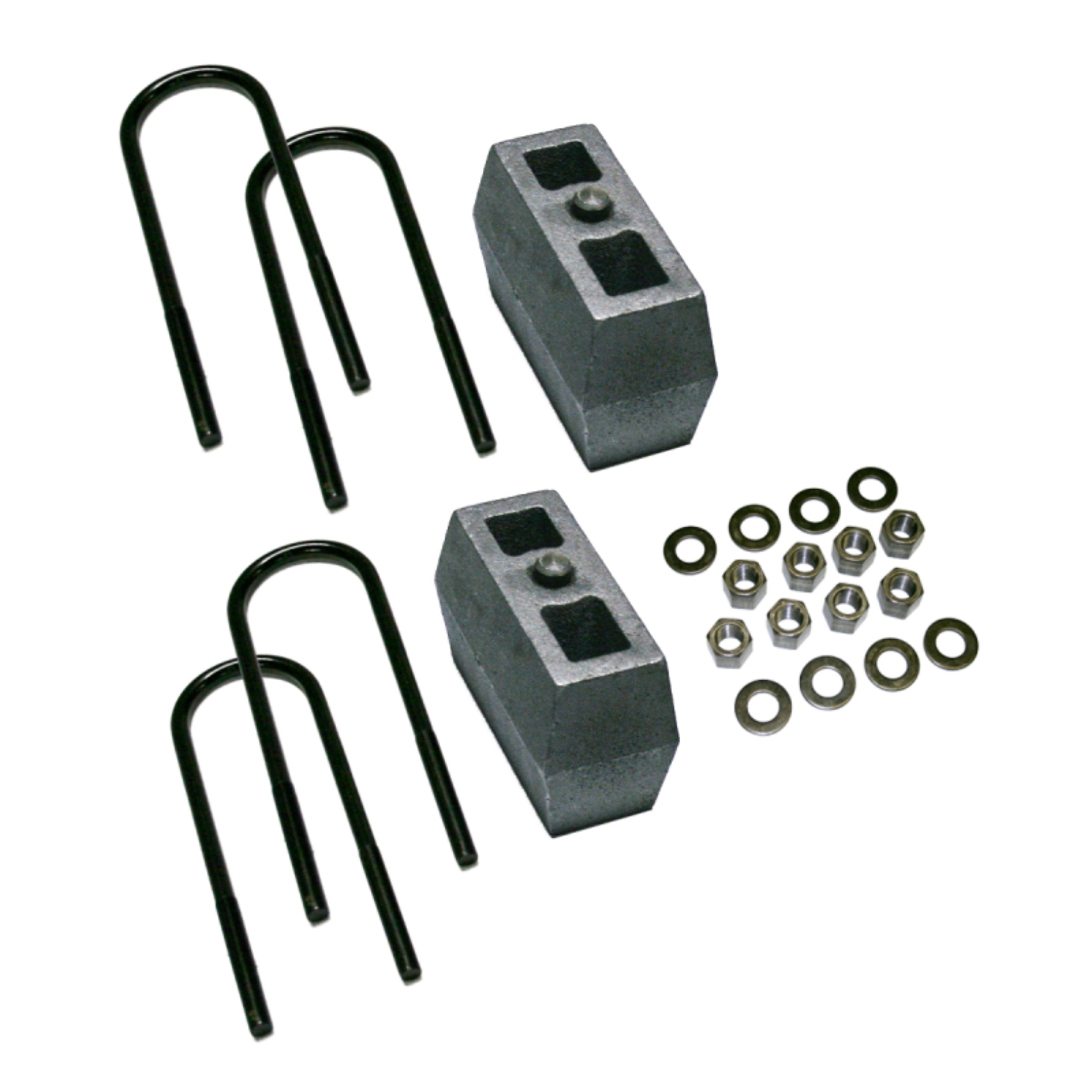 Picture of Superlift 99-10 Ford F-250 SuperDuty 4in Block Kit w/ 3 7/8 AxleTube & Top Mounted Overload Leaf