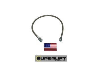 Picture of Superlift 83-97 Ford Ranger/Bronco II w/ 4-6in Lift Kit (Single) Bullet Proof Brake Hose