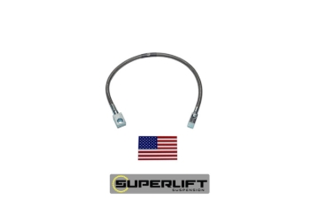 Picture of Superlift 66-77 Ford Bronco w/ 3-6in Lift Kit (Single) Bullet Proof Brake Hose