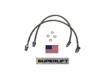 Picture of Superlift 71-78 GM Pickup/Blazer/Suburban w/ 4-6in Lift Kit (Pair) Bullet Proof Brake Hoses
