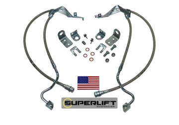 Picture of Superlift 05-07 Ford F-250/F-350 w/ 4-8in Lift Kit (Pair) Bullet Proof Brake Hoses