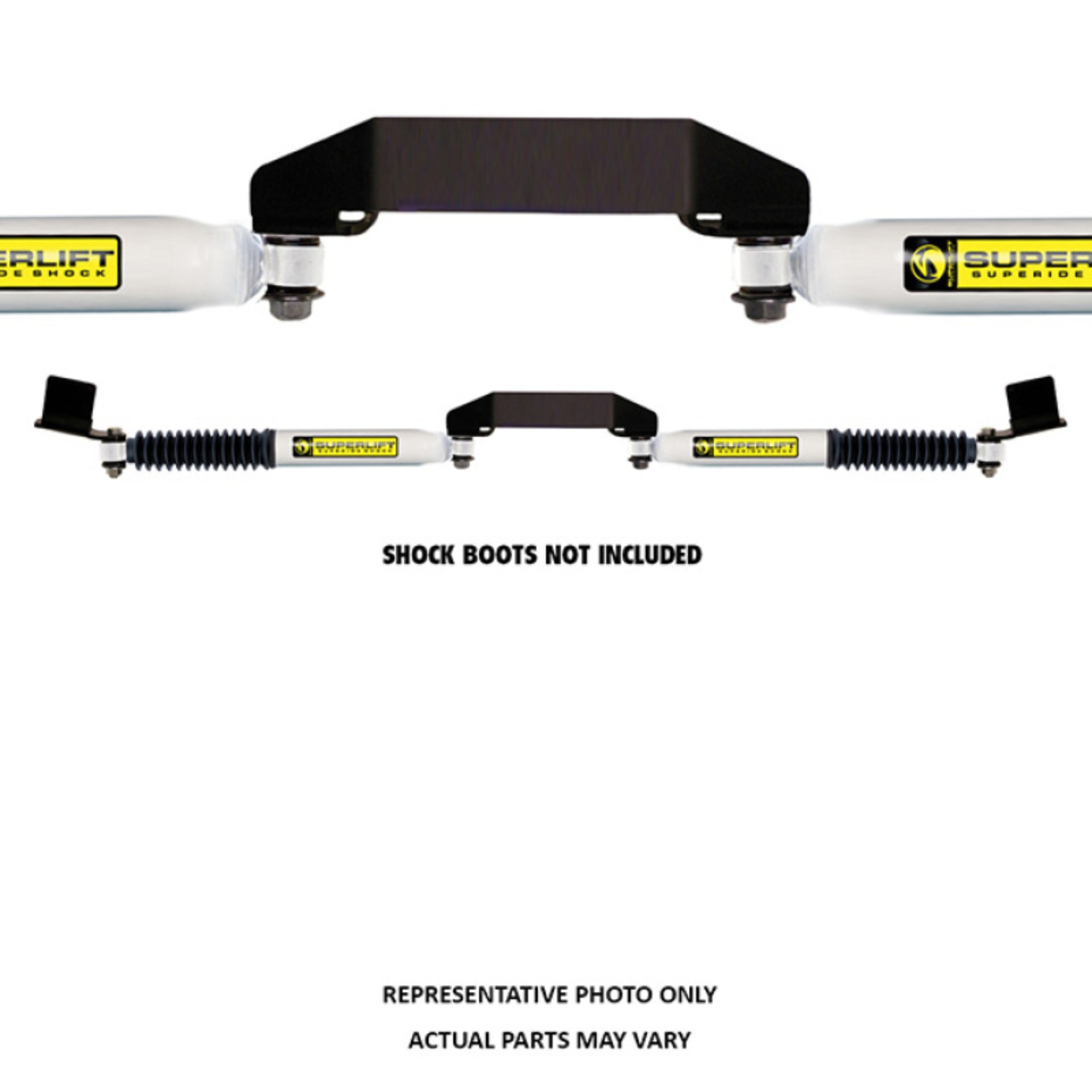 Picture of Superlift 09-13 Ram 2500/3500 4WD Dual Steering Stabilizer Kit - SR (Hydraulic)