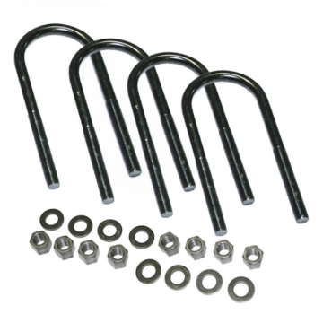 Picture of Superlift U-Bolt 4 Pack 5/8x3-3/8x9 Round w/ Hardware