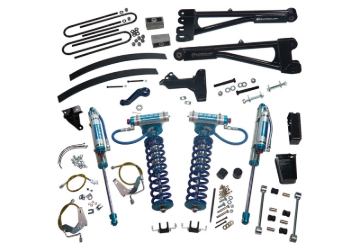 Picture of Superlift 08-10 Ford F-250/F-350 SD 4WD 8in Lift Kit w/Repl Radius Arms & King Coilovers Rear Shocks
