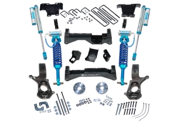Picture of Superlift 07-16 Chevy Silv 4WD 8in Lift Kit w/ OE Cast Steel Control Arms & King Coilovers & Shocks