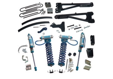 Picture of Superlift 11-16 Ford F-250/F-350 SD 4WD 8in Lift Kit w/Repl Radius Arms & King Coilovers Rear Shocks