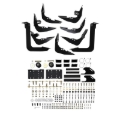 Picture of Westin 19-20 Ram 2500/3500 Crew Cab (6.5ft Bed) R5 M-Series W2W Nerf Step Bars - Textured Black