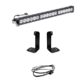 Picture of Baja Designs 2018+ Jeep Wrangler JL/JT OnX6+ 30in Bumper LED Light Bar Kit w/ Upfitter