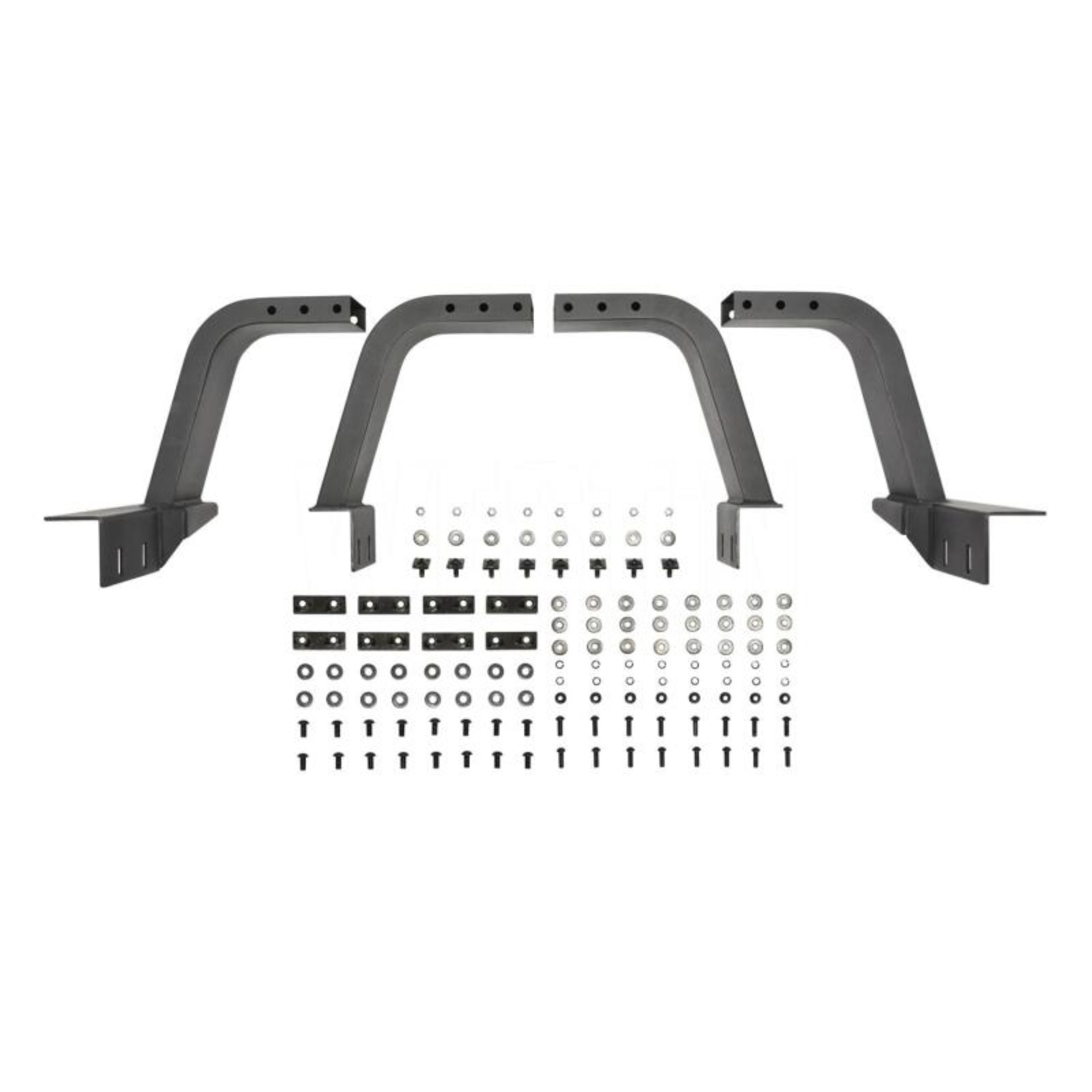 Picture of Westin 20-25 Jeep Gladiator Overland Cargo Rack Base - Textured Black