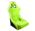 Picture of NRG FRP Bucket Seat PRISMA Edition - Medium (Neon Green/ Pearlized Back)