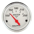 Picture of Autometer Arctic White 2-1/16in 250 Degree Electric Water Temp Gauge
