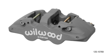 Picture of Wilwood Caliper-Aero6-L/H - Type III Ano 1.62/1.12/1.12in Pistons 1.25in Disc