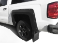 Picture of Bushwacker 14-18 Chevrolet Silverado 1500 Trail Armor Rear Mud Flaps (Fits Pocket Style Flares)
