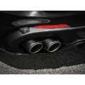 Picture of Akrapovic 2017+ Alfa Romeo Stelvio Quadrifoglio Slip-On Line (Titanium) w/Titanium/Carbon Fiber Tips
