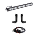 Picture of Baja Designs 2018+ Jeep Wrangler JL/JT OnX6+ 30in Bumper LED Light Bar Kit
