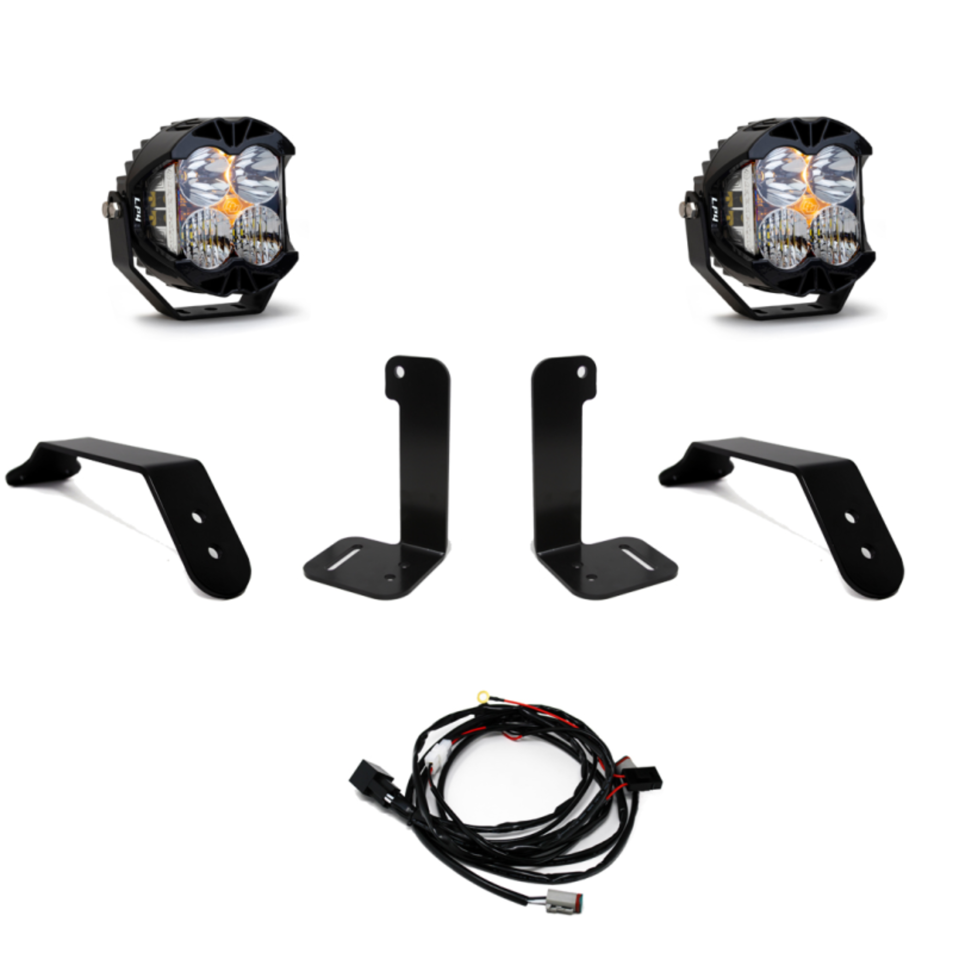 Picture of Baja Designs 2018+ Jeep JL/JT Dual LP4 Auxiliary Light Kit