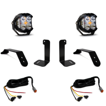 Picture of Baja Designs 2018+ Jeep JL/JT Dual LP4 Auxiliary Light Kit w/Upfitter