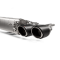 Picture of Akrapovic 2018+ Alfa Romeo Giulia Quadrifoglio Slip-On Line (Titanium) w/Titanium/Carbon Fiber Tips