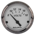 Picture of AutoMeter American Platinum 2-1/16in Electric 18V Voltmeter Gauge