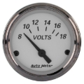 Picture of AutoMeter American Platinum 2-1/16in Electric 18V Voltmeter Gauge