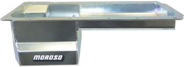 Picture of Moroso GM LS Swap/Early F-Body (w/Rear Sump & Remote Oil Filter Adapter) Wet Sump 6in Steel Oil Pan