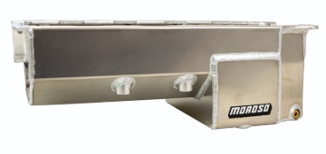 Picture of Moroso Donovan 700/DRC2 Big Block (w/Double Power Kick Outs) Wet Sump 6-7qt 8in Aluminum Oil Pan
