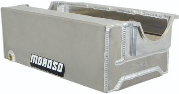 Picture of Moroso Pre-85 Chevrolet Small Block (w/No Cross Member) Wet Sump 9.5qt 7.25in Aluminum Oil Pan