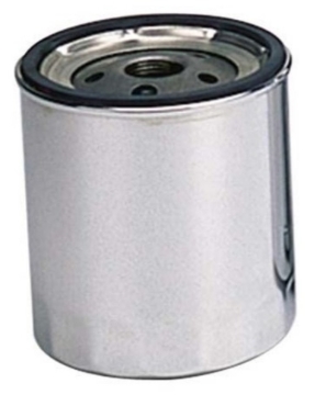 Picture of Moroso Chevrolet 13/16in Thread 4-9/32in Tall Oil Filter - Chrome