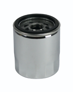 Picture of Moroso 97-06 Early GM LS 13/16in Thread 3-1/2in Tall Oil Filter - Chrome