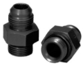 Picture of Moroso Dry Sump/External Oil Pump Fitting -10An to -10An w/O-Ring - Aluminum - 2 Pack
