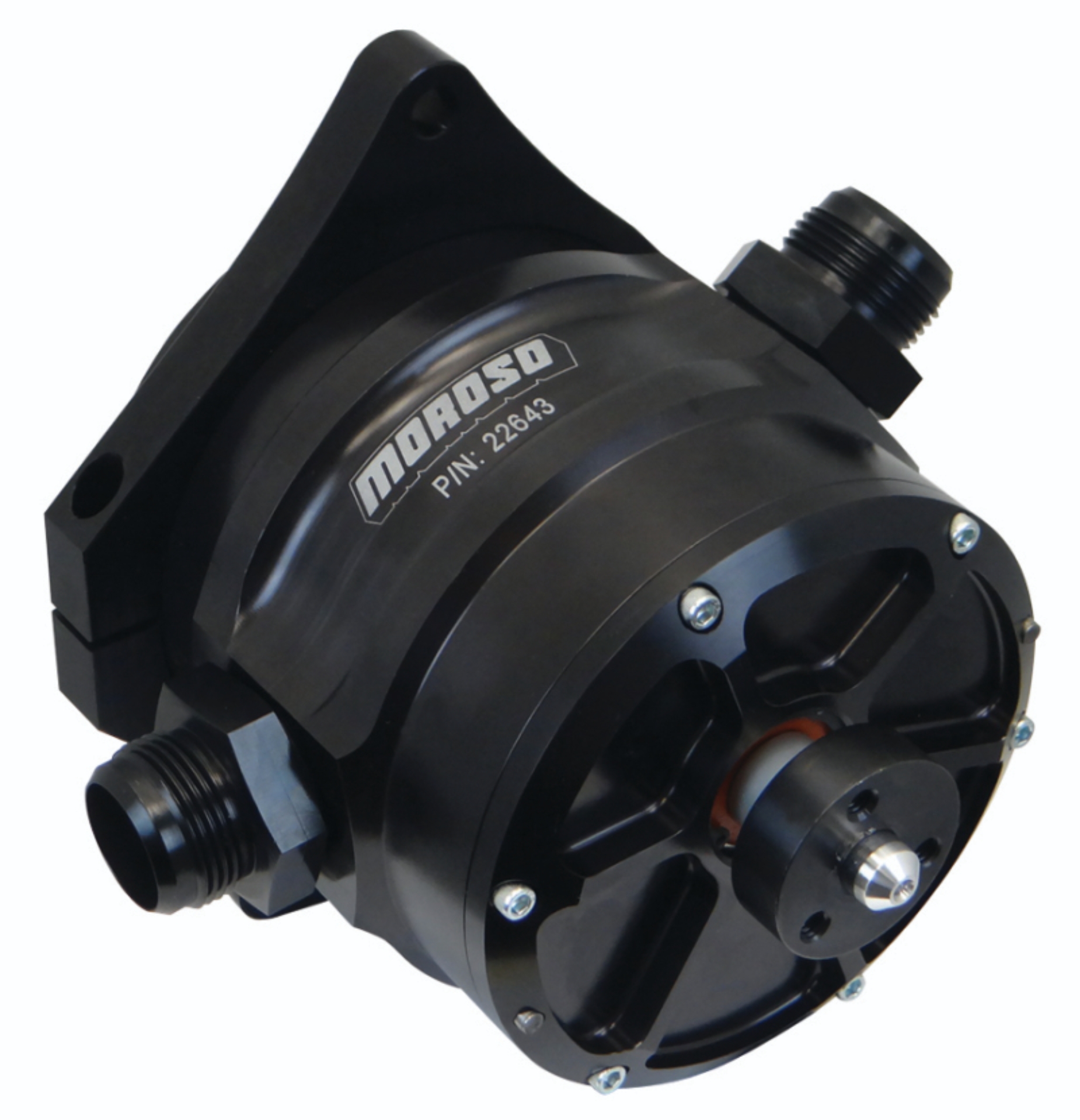Picture of Moroso Super Duty Pro Mod 4 Vane Vacuum Pump w/Adjustable Mounting Bracket